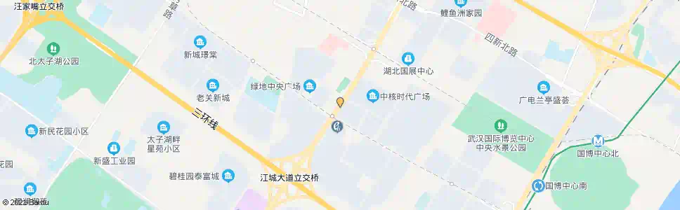 武汉江城大道四新南路_公交站地图_武汉公交_妙搜公交查询2024