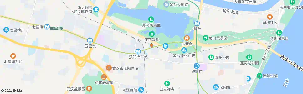 武汉汉阳大街幺铺_公交站地图_武汉公交_妙搜公交查询2024