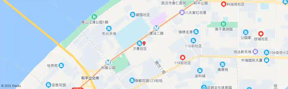 武汉建设一路吉林街_公交站地图_武汉公交_妙搜公交查询2024