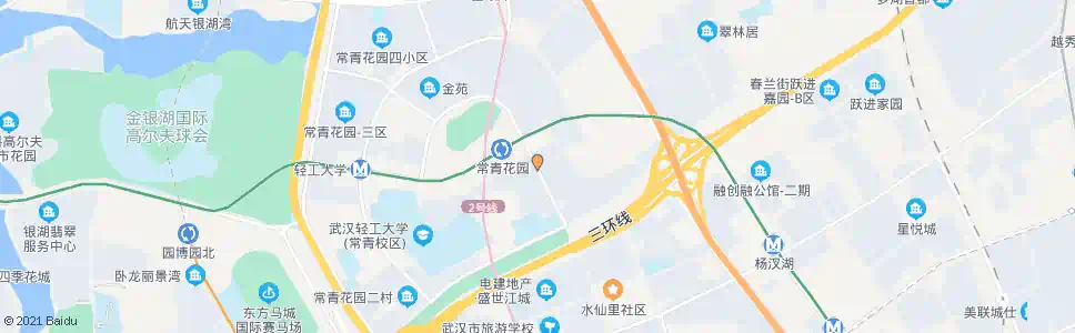 武汉公园南路花园中路口_公交站地图_武汉公交_妙搜公交查询2024