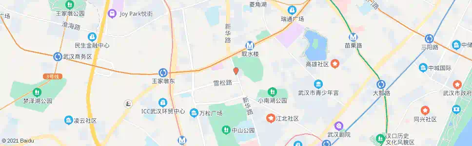 武汉新华路取水楼_公交站地图_武汉公交_妙搜公交查询2024