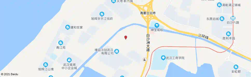 武汉青菱河路粮油3号门_公交站地图_武汉公交_妙搜公交查询2024