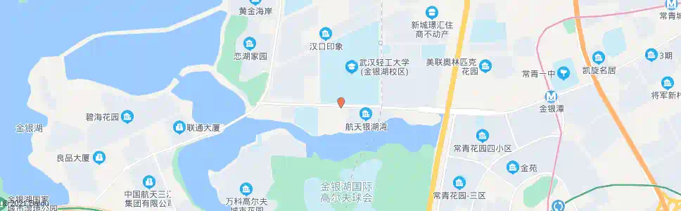 武汉马池路金银湖管委会_公交站地图_武汉公交_妙搜公交查询2024