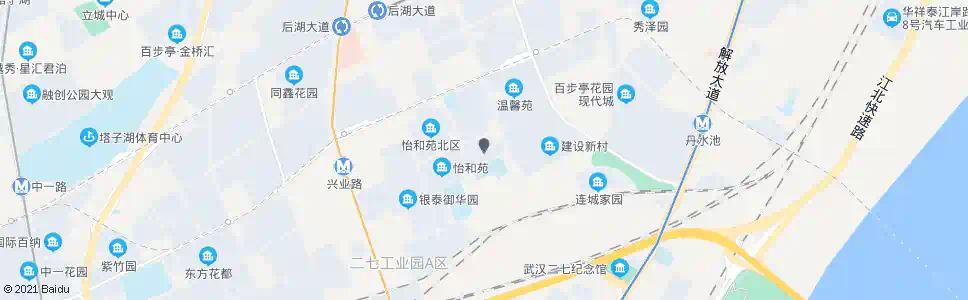 武汉兴业路怡康苑_公交站地图_武汉公交_妙搜公交查询2024