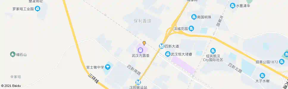 武汉海宁皮革城公交停车场_公交站地图_武汉公交_妙搜公交查询2024