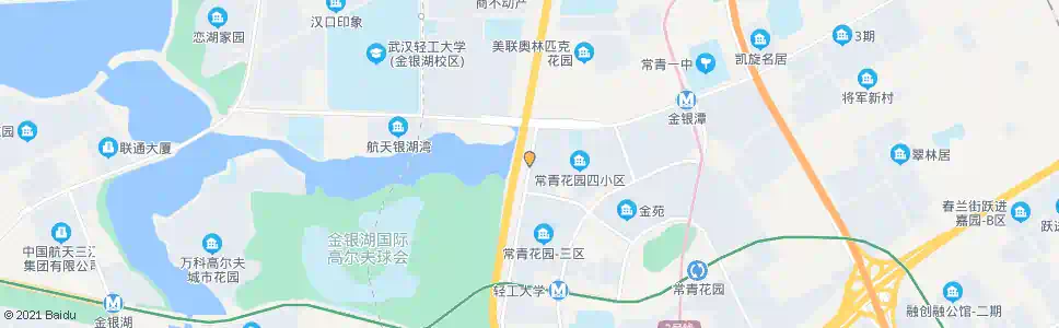 武汉常青北路花园四小区_公交站地图_武汉公交_妙搜公交查询2024