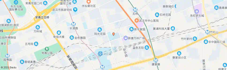 武汉新华路武汉一中_公交站地图_武汉公交_妙搜公交查询2024