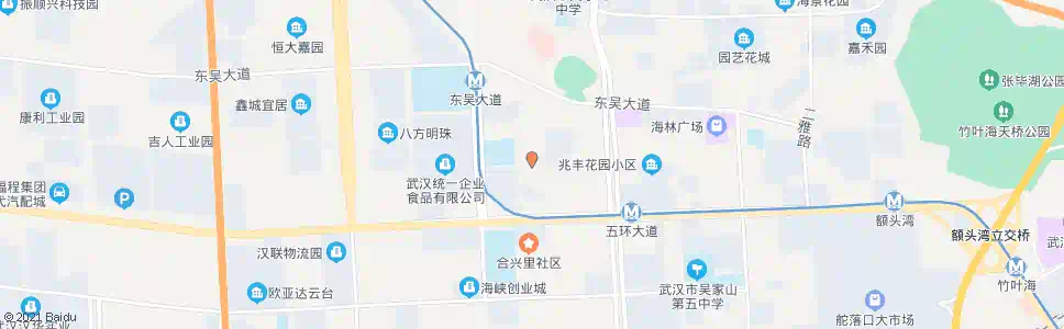 武汉田园街六顺路_公交站地图_武汉公交_妙搜公交查询2024