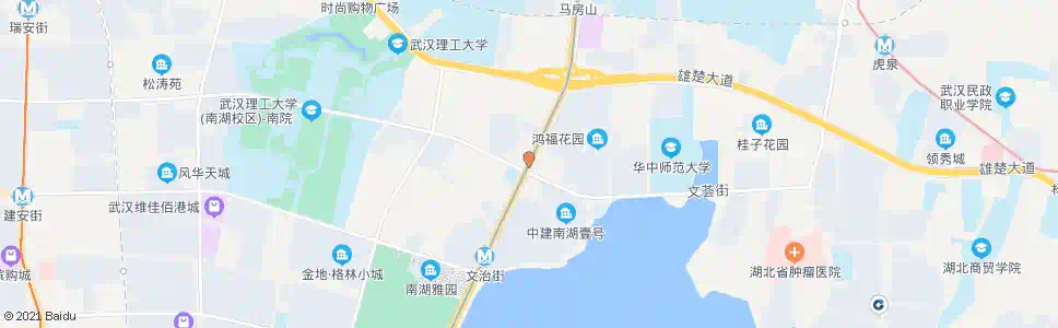 武汉珞狮路幸福村_公交站地图_武汉公交_妙搜公交查询2024