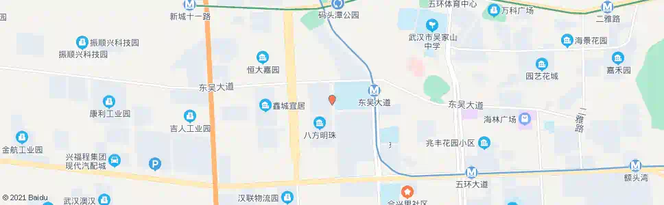 武汉八方路博大城市星座_公交站地图_武汉公交_妙搜公交查询2024