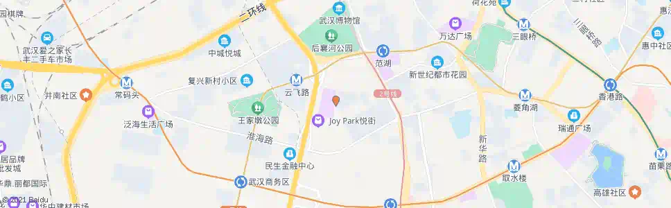 武汉云杉路范湖路_公交站地图_武汉公交_妙搜公交查询2024