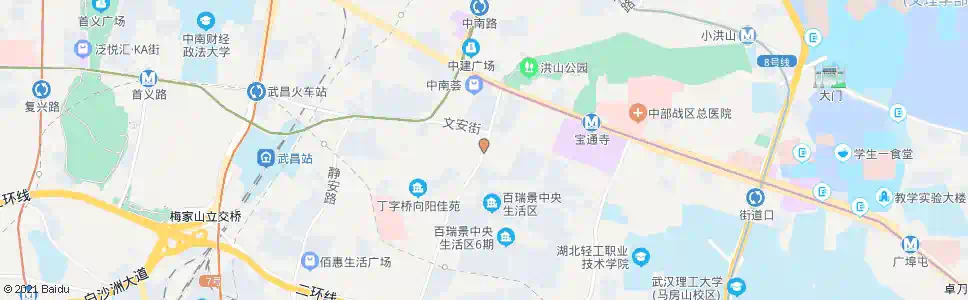 武汉丁字桥路文安路_公交站地图_武汉公交_妙搜公交查询2024