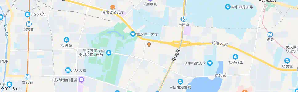 武汉雄楚大道省出版城_公交站地图_武汉公交_妙搜公交查询2024