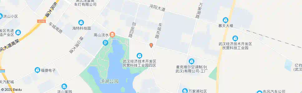 武汉沌口路开发区二中_公交站地图_武汉公交_妙搜公交查询2024