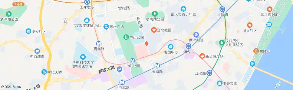 武汉新华路协和医院_公交站地图_武汉公交_妙搜公交查询2024