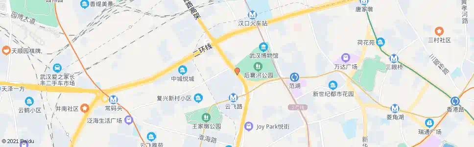 武汉常青路武商量贩店_公交站地图_武汉公交_妙搜公交查询2024