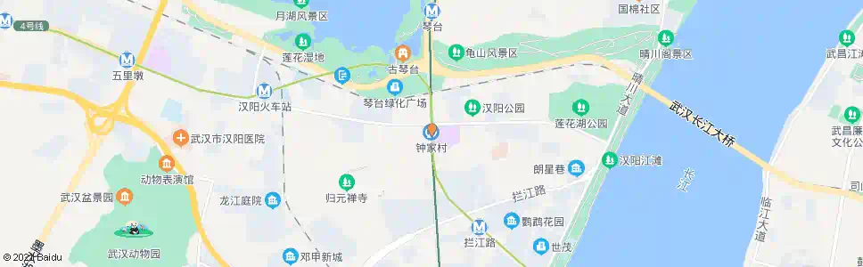 武汉钟家村站_公交站地图_武汉公交_妙搜公交查询2024