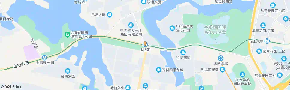 武汉环湖东路金银湖路口_公交站地图_武汉公交_妙搜公交查询2024