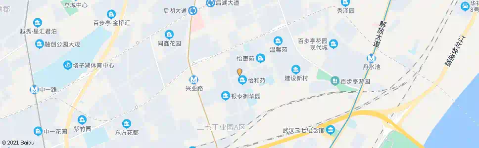 武汉安居西路怡和苑_公交站地图_武汉公交_妙搜公交查询2024