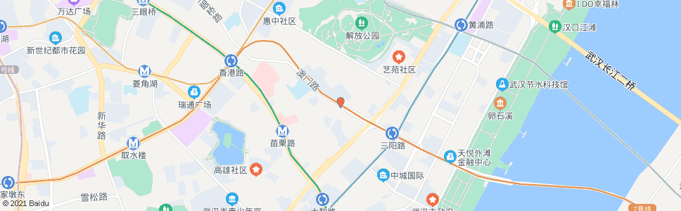 武汉澳门路苗栗路_公交站地图_武汉公交_妙搜公交查询2024