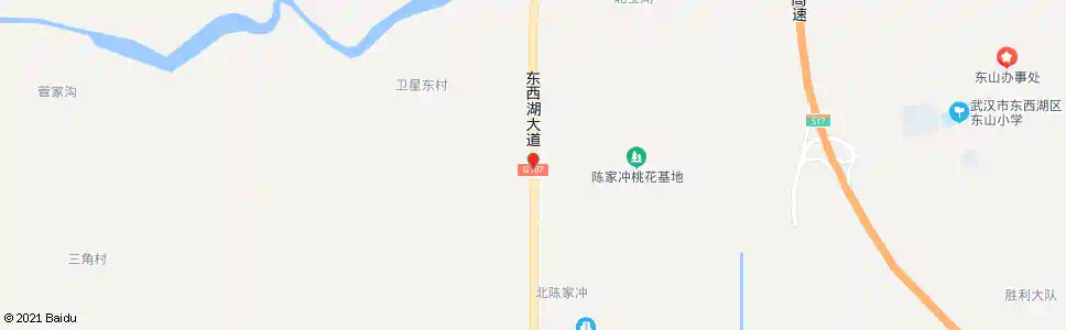 武汉东西湖大道东柏路_公交站地图_武汉公交_妙搜公交查询2024