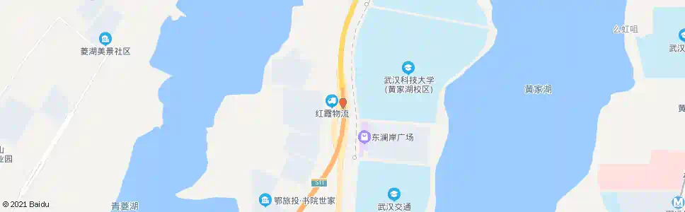 武汉白沙洲大道红霞园艺社区_公交站地图_武汉公交_妙搜公交查询2024