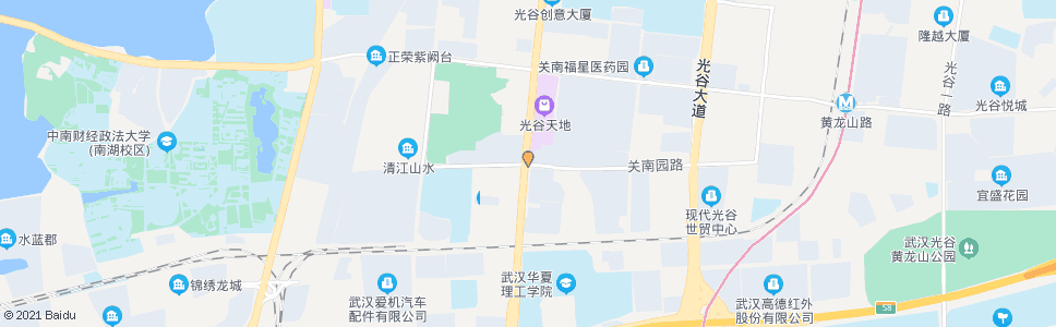 武汉软件园一路_公交站地图_武汉公交_妙搜公交查询2024