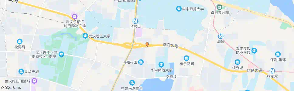 武汉雄楚大道BRT珞狮路站_公交站地图_武汉公交_妙搜公交查询2024