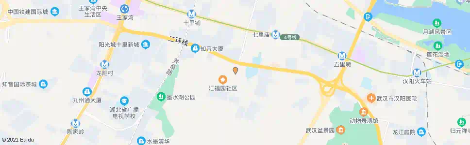 武汉麒麟路汉桥村_公交站地图_武汉公交_妙搜公交查询2024