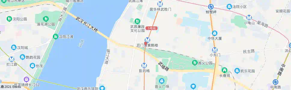 武汉民主路司门口_公交站地图_武汉公交_妙搜公交查询2024