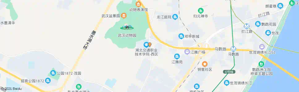 武汉江堤中路下马湖_公交站地图_武汉公交_妙搜公交查询2024