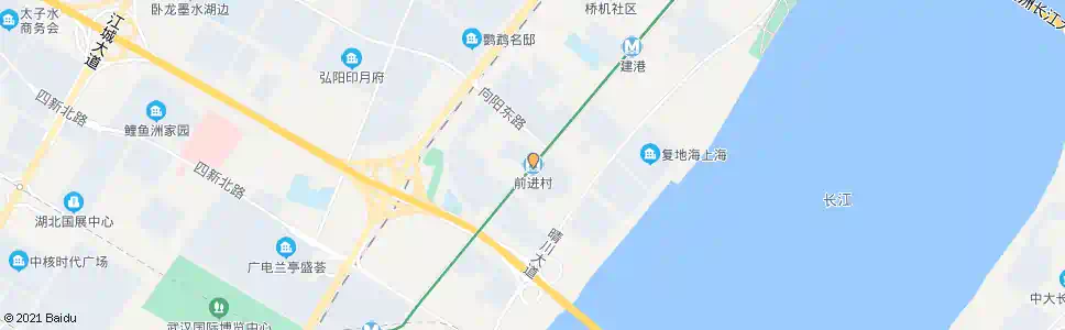 武汉鹦鹉大道前进村_公交站地图_武汉公交_妙搜公交查询2024