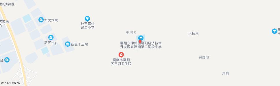 襄阳王河中学_公交站地图_襄阳公交_妙搜公交查询2024