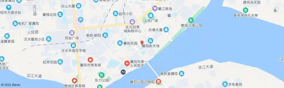 襄阳襄樊大道水星台_公交站地图_襄阳公交_妙搜公交查询2024