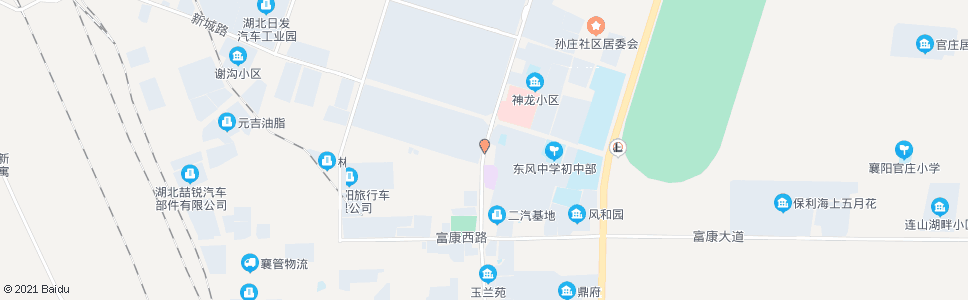 襄阳二汽广场_公交站地图_襄阳公交_妙搜公交查询2024