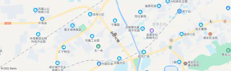 咸宁咸宝路_公交站地图_咸宁公交_妙搜公交查询2024