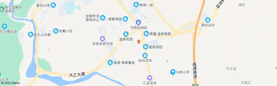 咸宁市政公司_公交站地图_咸宁公交_妙搜公交查询2024