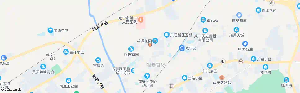 咸宁鱼水路_公交站地图_咸宁公交_妙搜公交查询2024