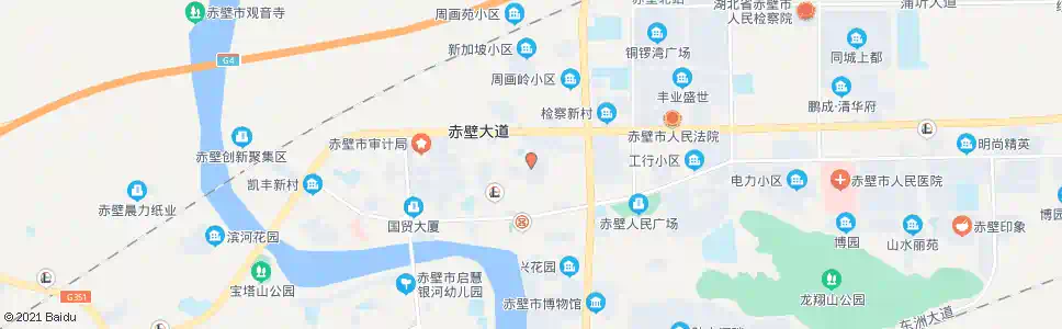 咸宁名居家园_公交站地图_咸宁公交_妙搜公交查询2024