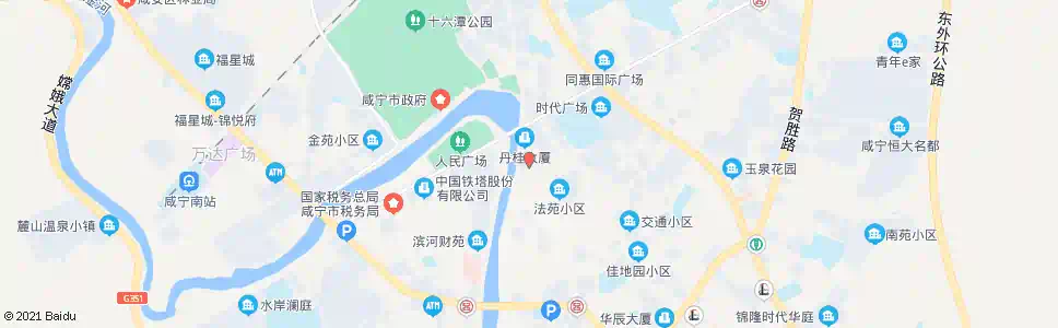 咸宁郭家湾_公交站地图_咸宁公交_妙搜公交查询2024