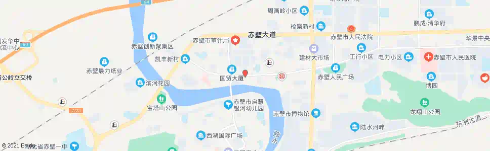 咸宁怡景花园_公交站地图_咸宁公交_妙搜公交查询2024