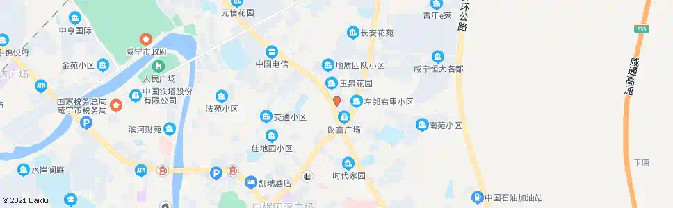 咸宁岔路口妇幼保健院_公交站地图_咸宁公交_妙搜公交查询2024