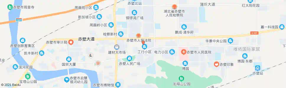 咸宁赤马港财政所_公交站地图_咸宁公交_妙搜公交查询2024