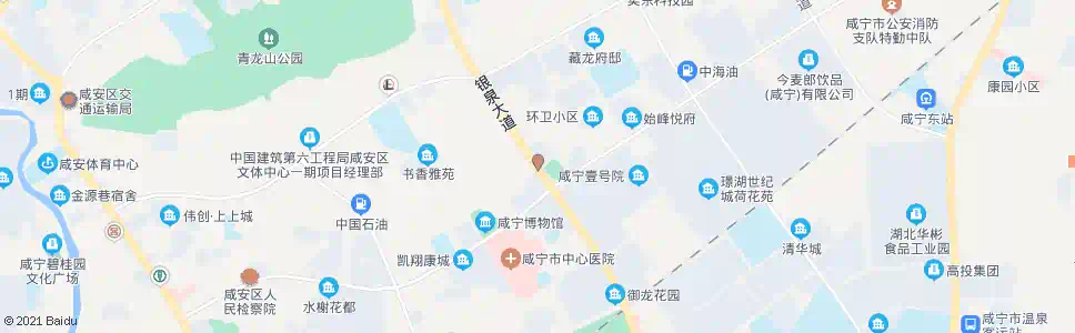 咸宁金桂路_公交站地图_咸宁公交_妙搜公交查询2024