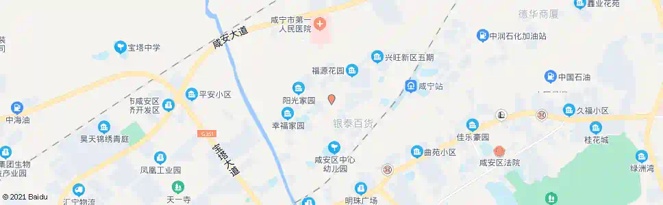 咸宁宏大市场_公交站地图_咸宁公交_妙搜公交查询2024