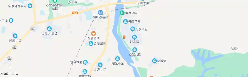 咸宁赤壁郡都_公交站地图_咸宁公交_妙搜公交查询2024