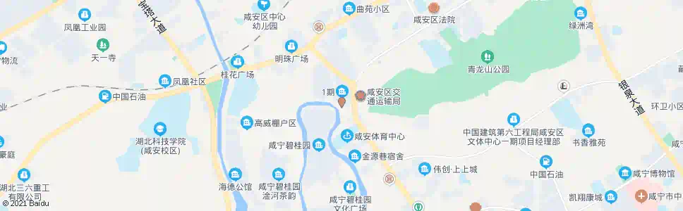 咸宁区肝病医院_公交站地图_咸宁公交_妙搜公交查询2024