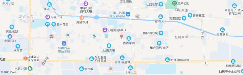 仙桃市广电中心_公交站地图_仙桃公交_妙搜公交查询2024