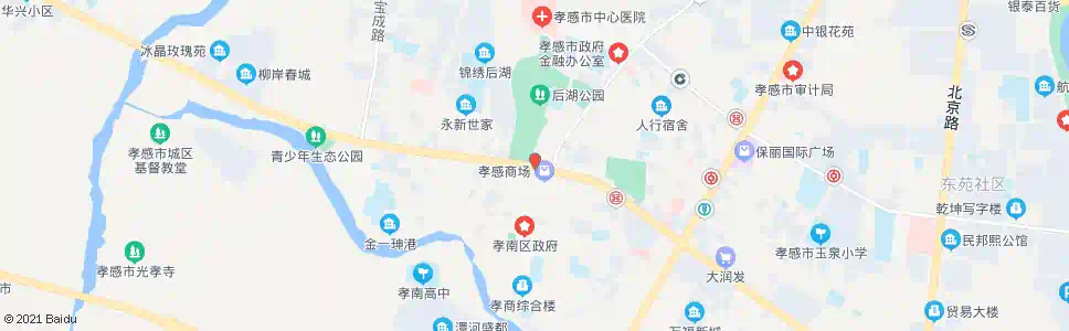 孝感后湖_公交站地图_孝感公交_妙搜公交查询2024