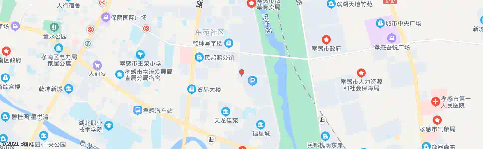 孝感熊咀社区_公交站地图_孝感公交_妙搜公交查询2024